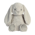 Peluche bébé lapin grise