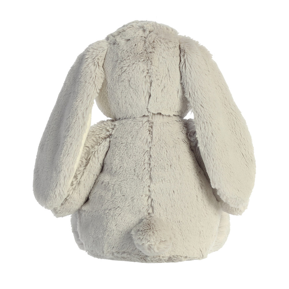 Peluche bébé lapin grise