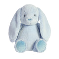 Peluche bébé lapin bleu ciel