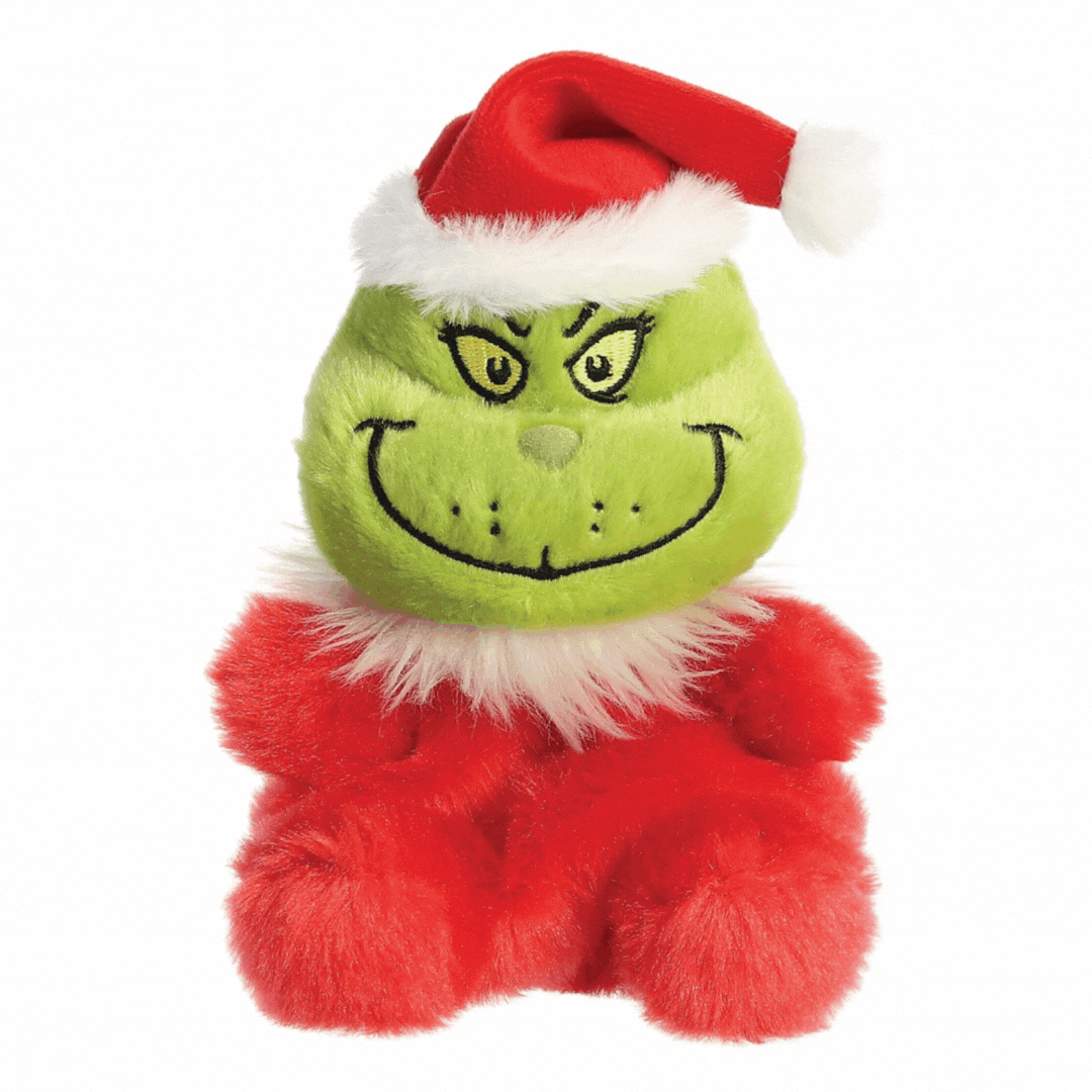 Santa Grinch Mini Soft Toy