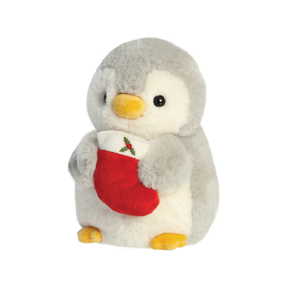 Penguin with Stocking Soft Toy