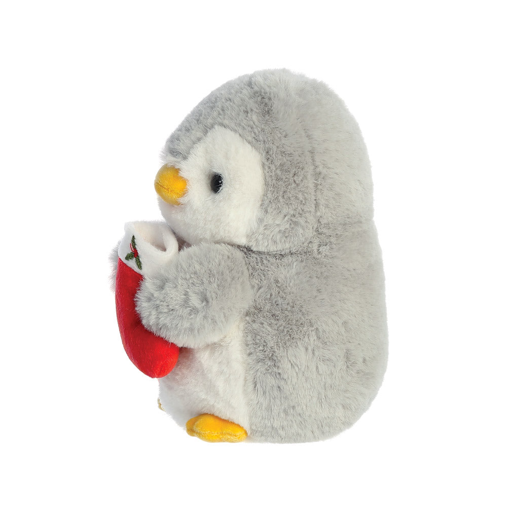 Penguin with Stocking Soft Toy