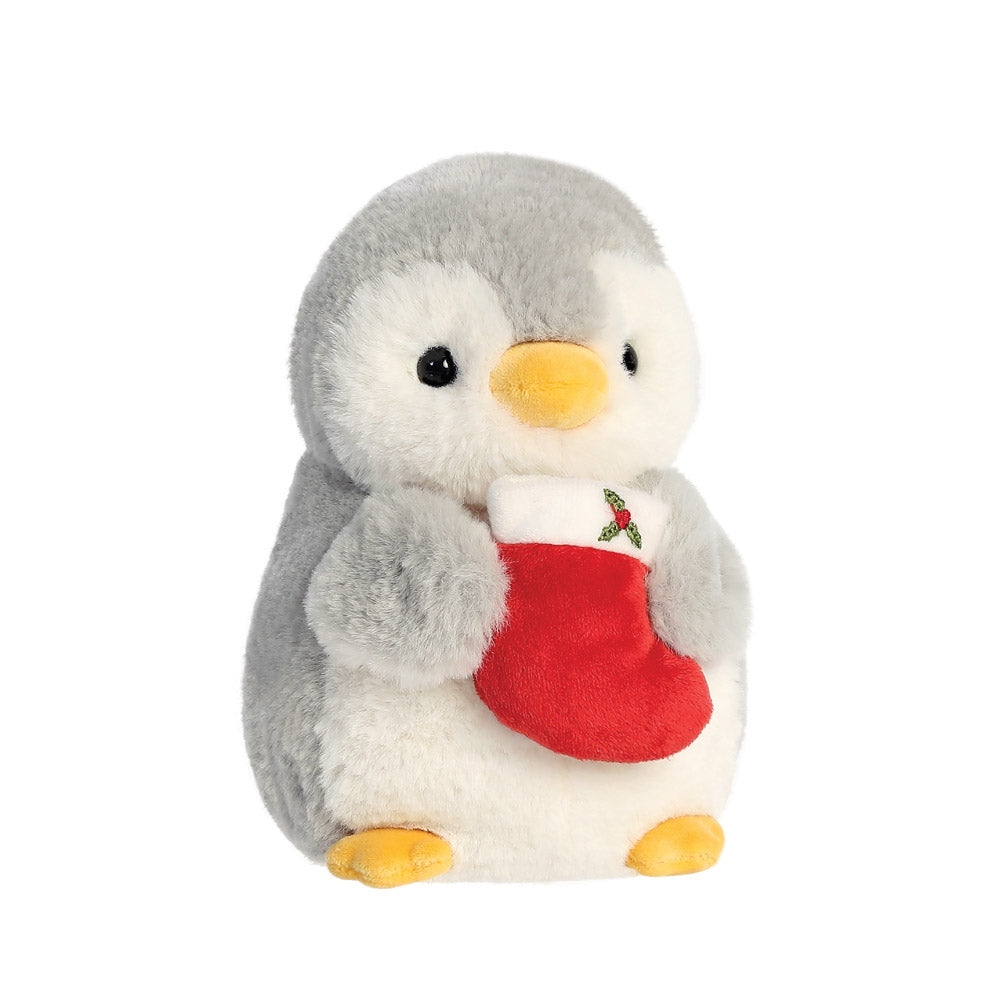 Penguin with Stocking Soft Toy