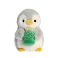 Penguin with Christmas Tree Soft Toy