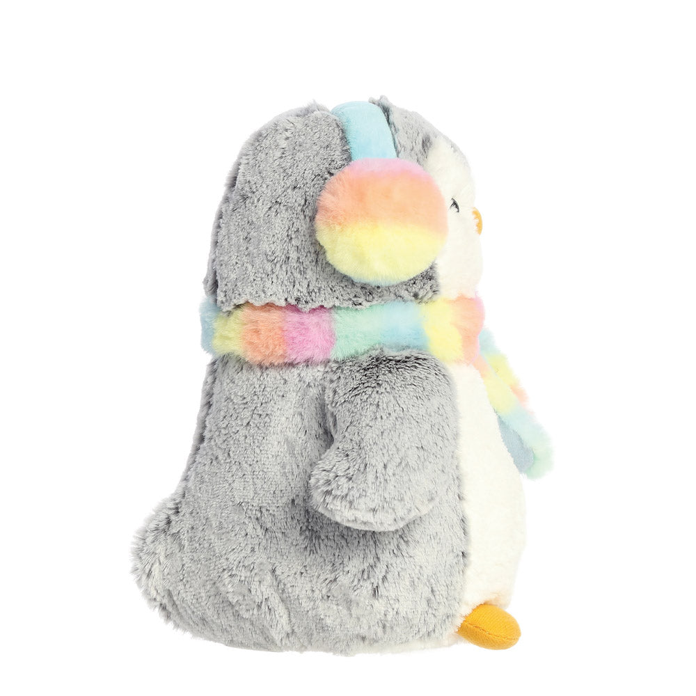 Penguin Muffs & Scarf Soft Toy