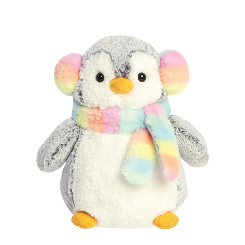 Penguin Muffs & Scarf Soft Toy