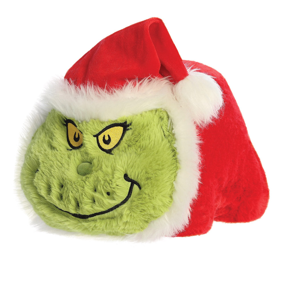 Santa Grinch Round Soft Toy